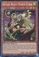 Ritual Beast Tamer Elder - RA03-EN012 - (Prismatic Collector's Rare) - 1st Edition